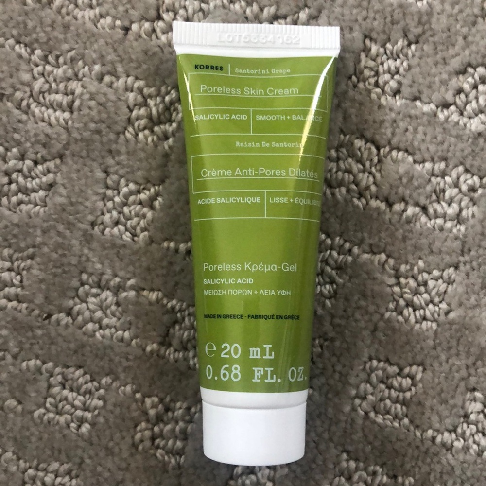 KORRES Santorini Grape Poreless Skin Cream 20ml